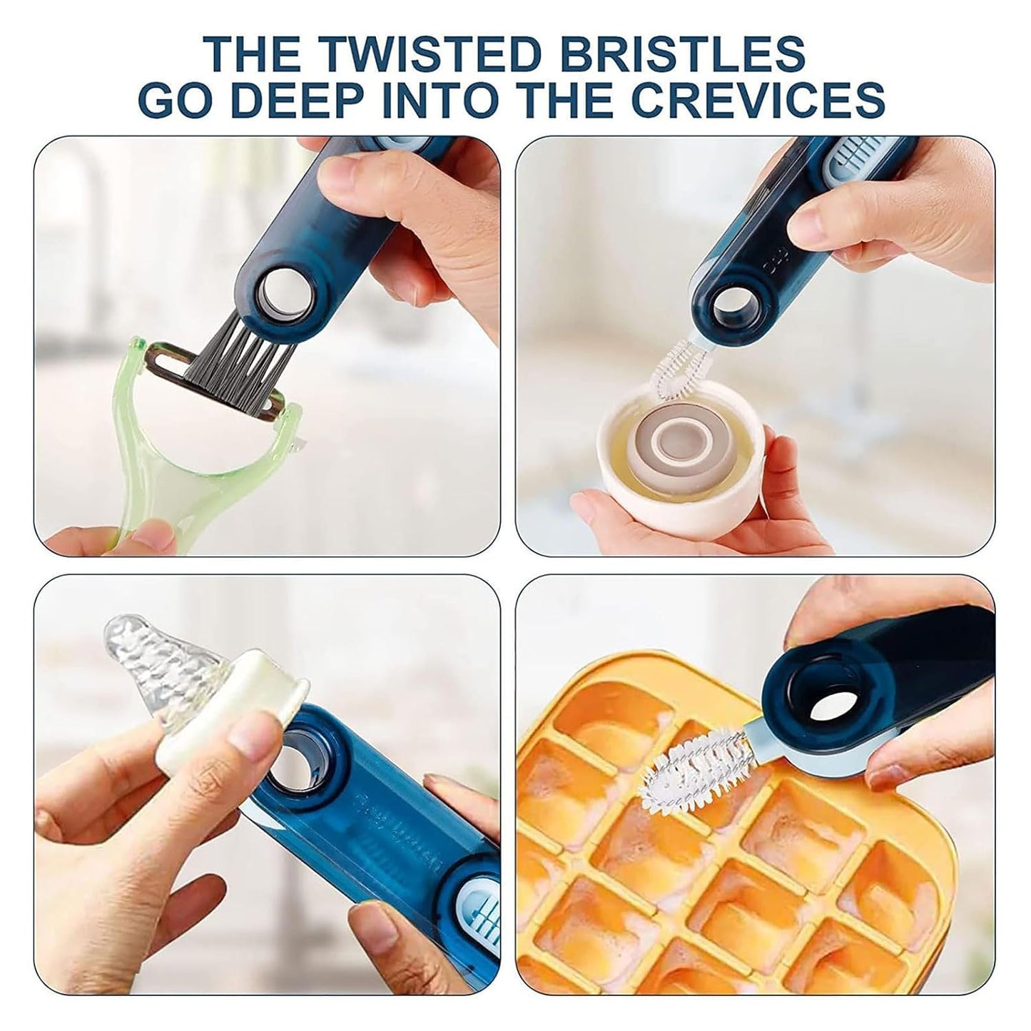 3 in 1 Bottle Cleaner - Premium Quality Guaranteed