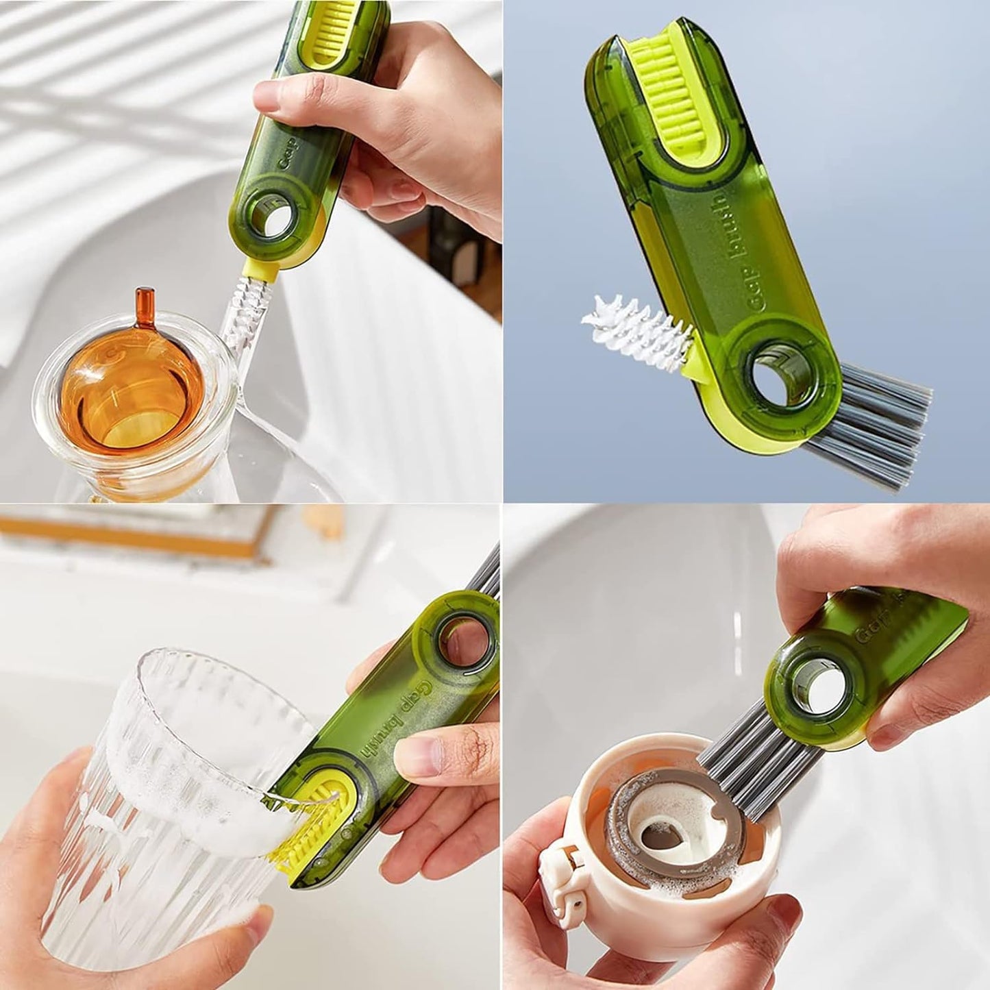 3 in 1 Bottle Cleaner - Premium Quality Guaranteed