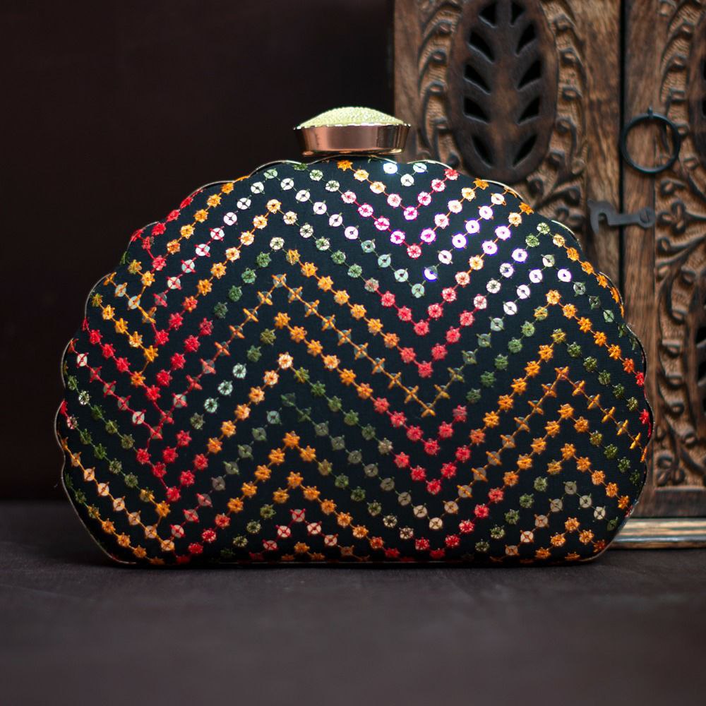 Desi Charm - Stylish Clutch Bag