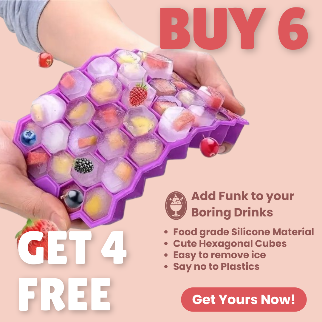 Honeycomb Silicone Ice tray - Premium Quality Guaranteed