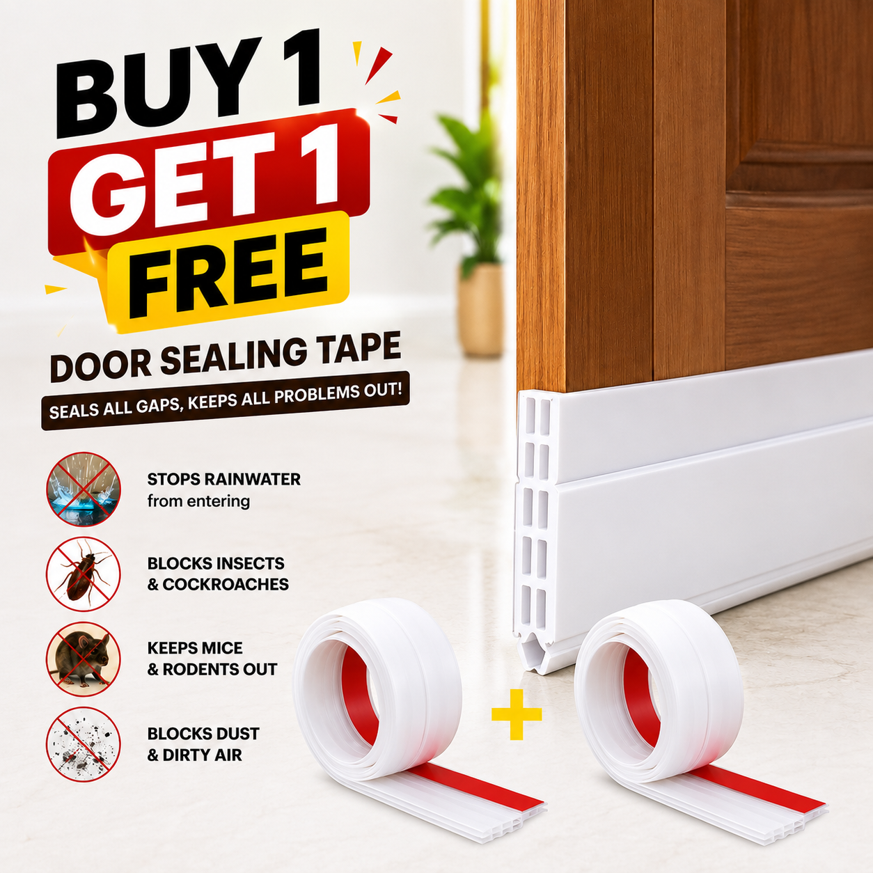 Door Sealing Tape - Premium Quality Guaranteed