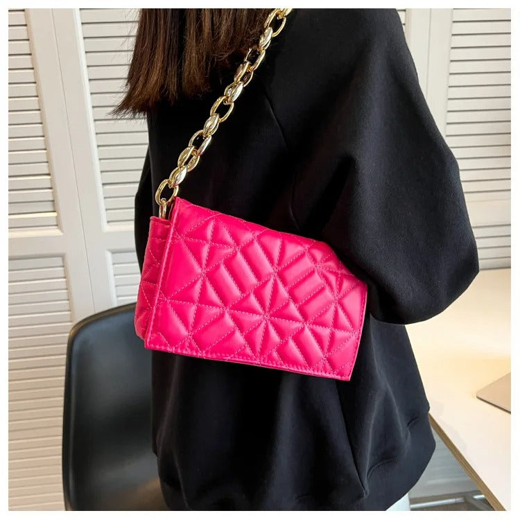 Fashion Plaid Shoulder bag
