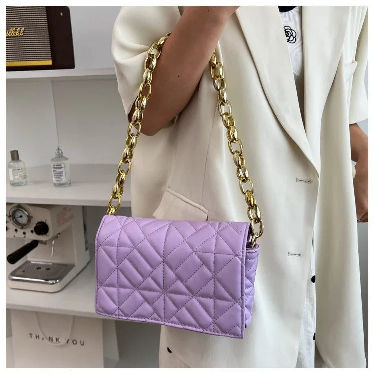 Fashion Plaid Shoulder bag