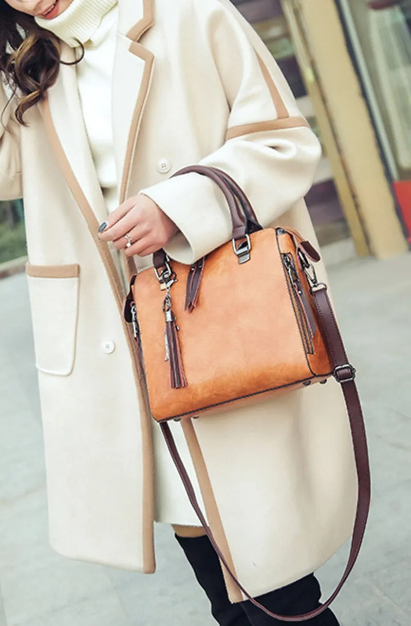 Prestige Vogue Leather Hand Bag