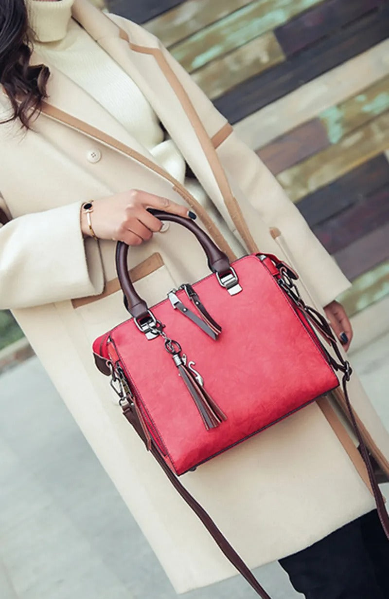 Prestige Vogue Leather Hand Bag