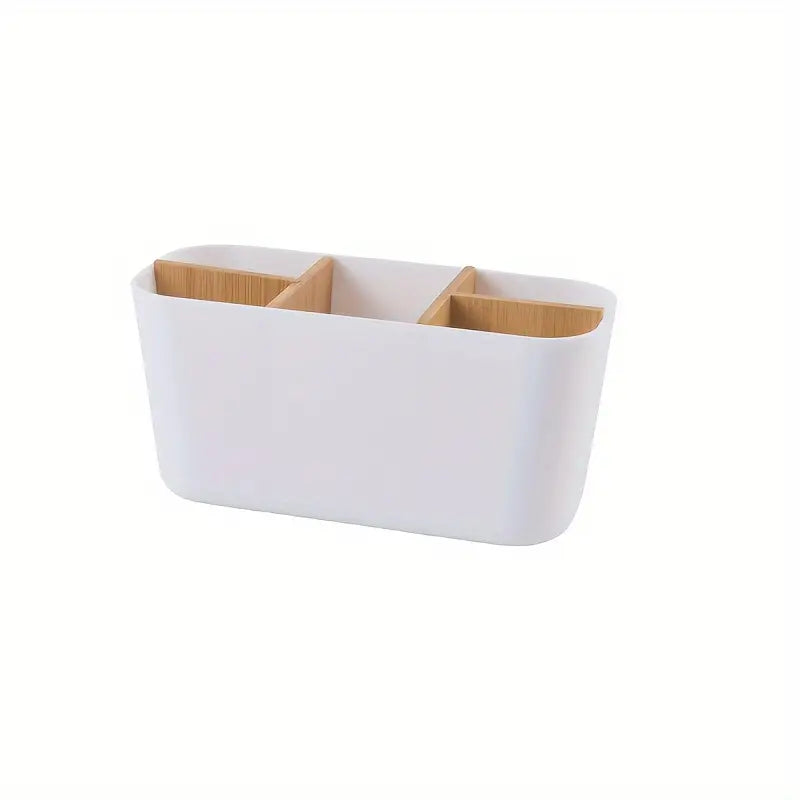 Multifunctional Toothbrush Holder Stand With 5 Slots
