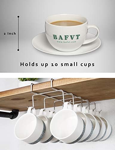 Mugs/ Cups Rack Under Shelf