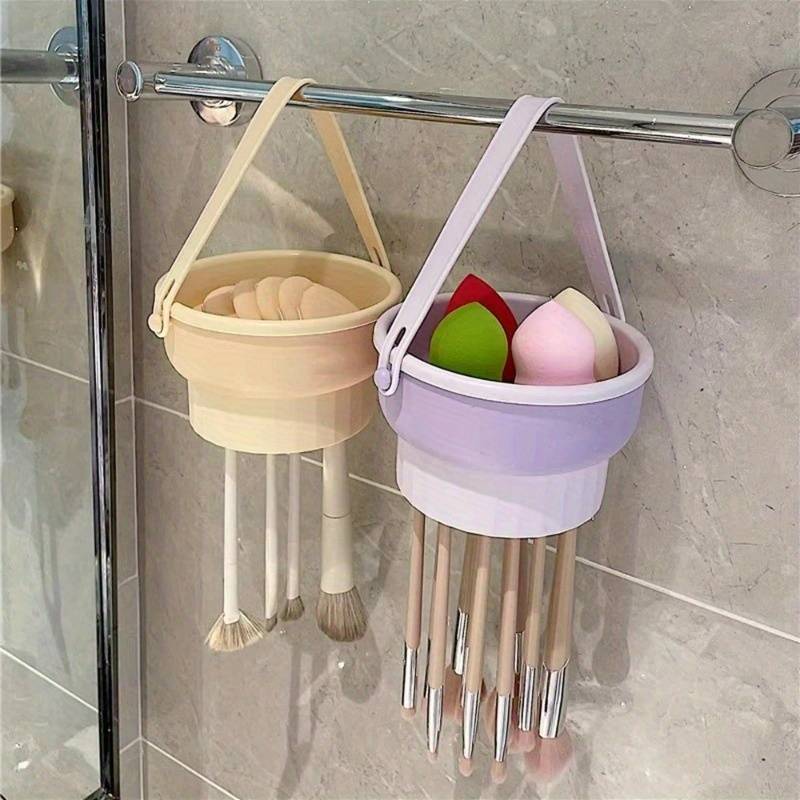 3 in 1 Silicone Makeup Brush Cleaner - Pack of 2