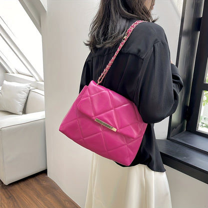 Chic Essence Quilted Leather Hand Bag