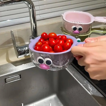 Cute Drain Basket for Fruits