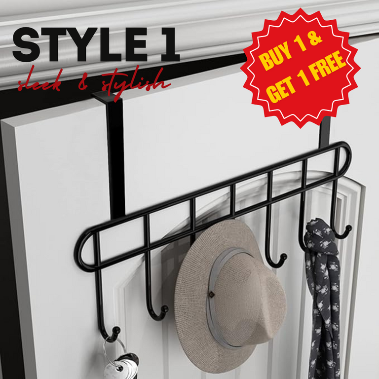 Trendy Drill Free Door Hook Hanger (Buy 1 Get 1 Free)