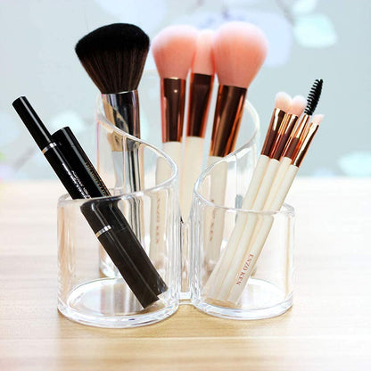ClearGlow  - Transparent Acrylic Cosmetic Makeup Organizer
