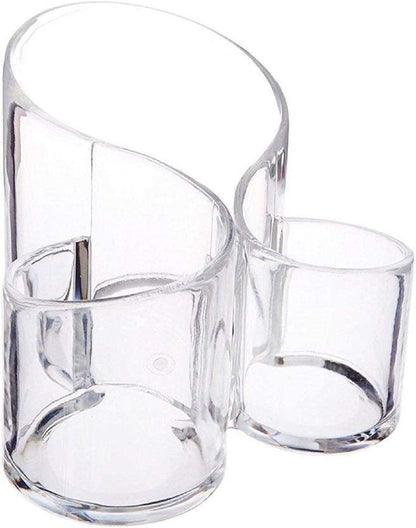 ClearGlow  - Transparent Acrylic Cosmetic Makeup Organizer