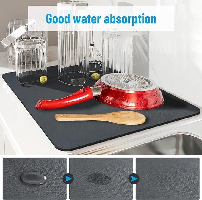 Super Absorbent Dish Drying Mat