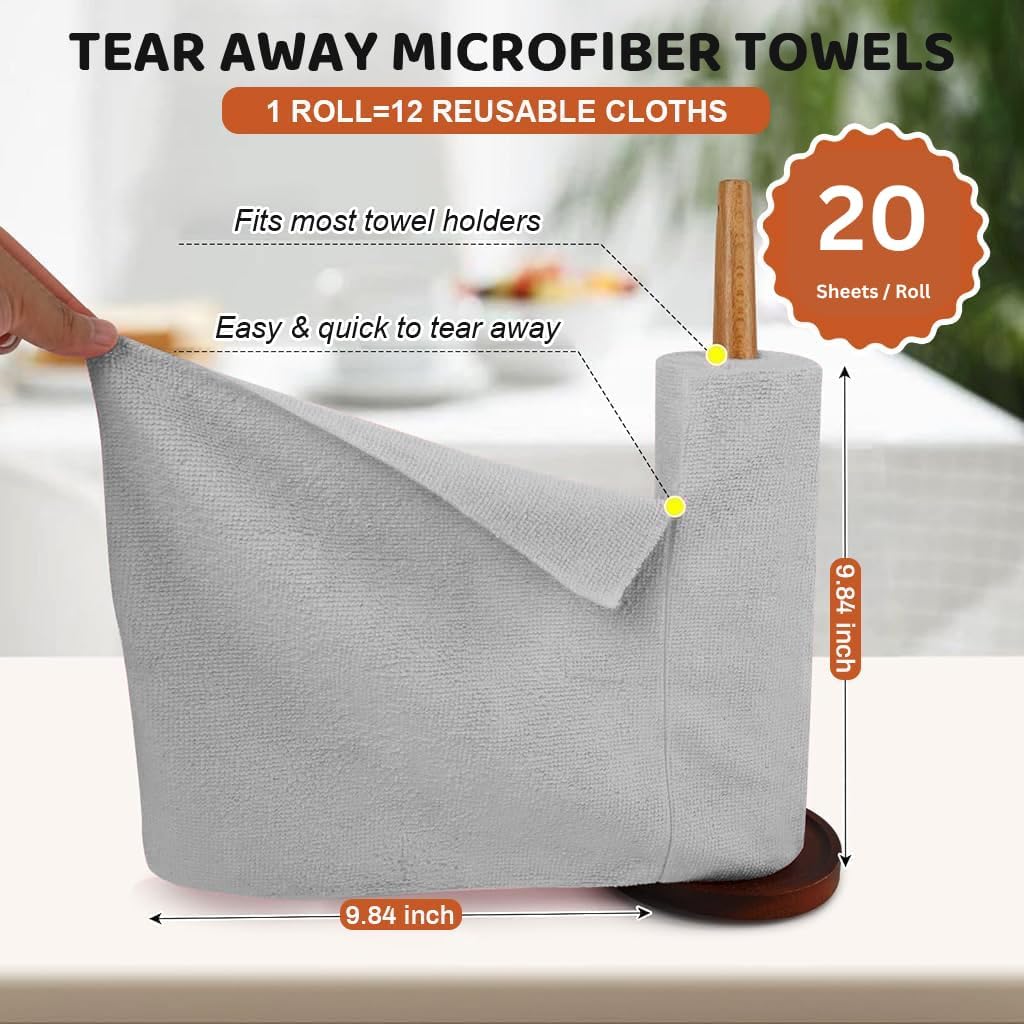 Microfibre Cleaning Cloth Roll - High Quality Guaranteed