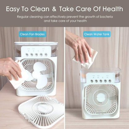 Everest Breeze - Mini AC Fan with FREE Ice Tray