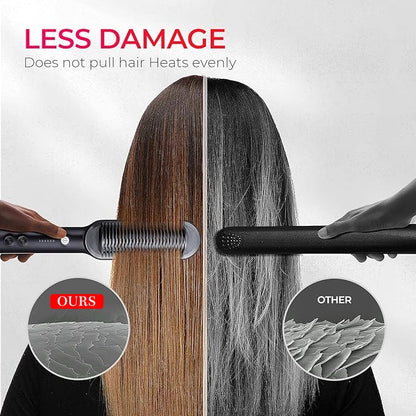 Velura- Hair Straightener Comb Brush