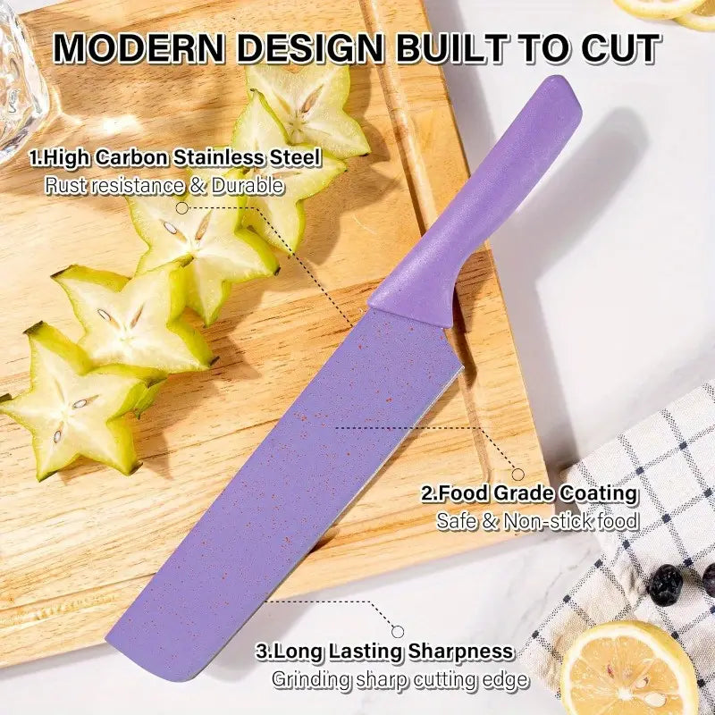 Chef Mate - 6Pc Knife, Scissors and Peeler Set