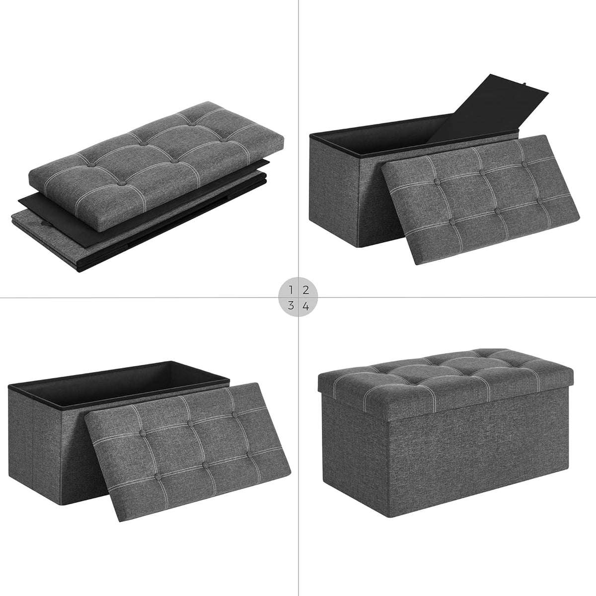 Luxury Foldable Storage Sofa
