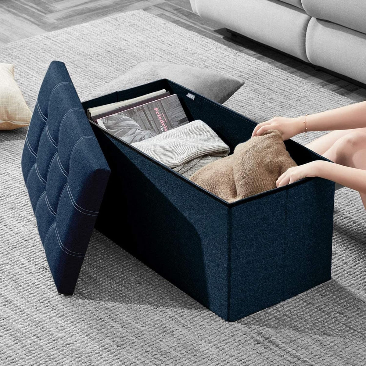Luxury Foldable Storage Sofa