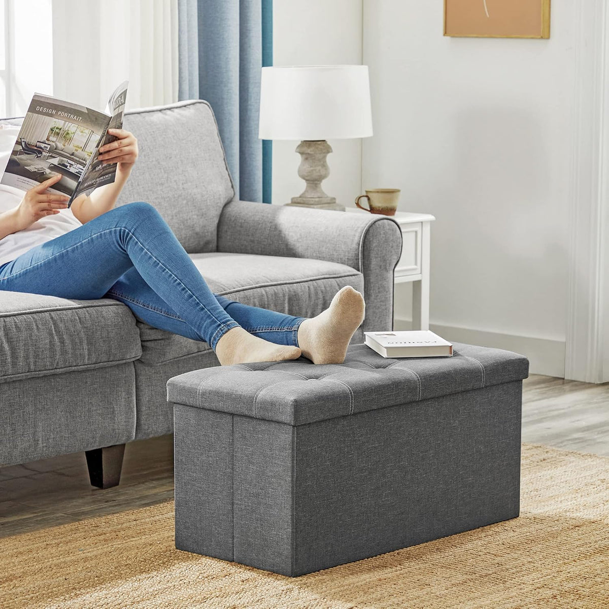 Luxury Foldable Storage Sofa