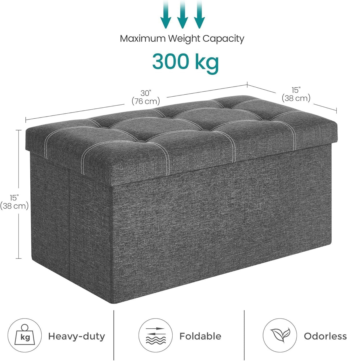 Luxury Foldable Storage Sofa
