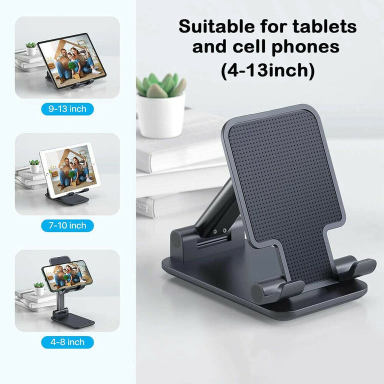 FlexiStand Pro™ - Portable and Height Adjustable Mobile & Tablet Stand
