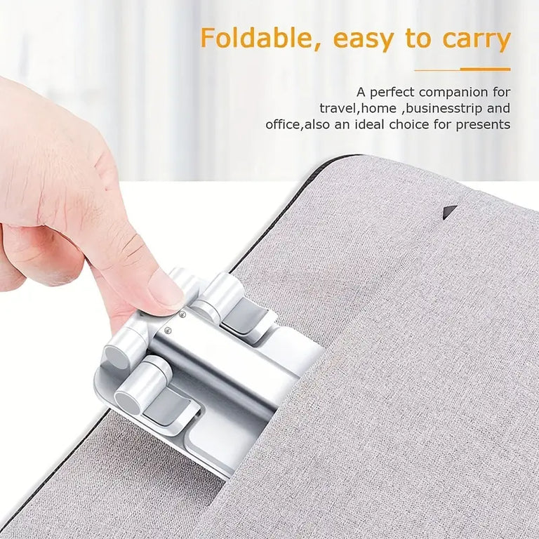 FlexiStand Pro™ - Portable and Height Adjustable Mobile & Tablet Stand