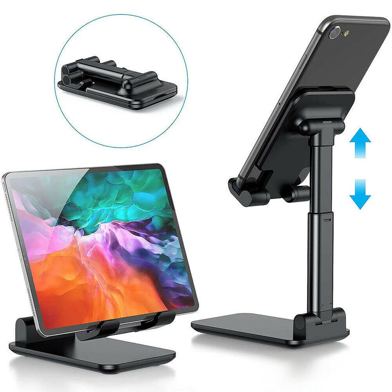 FlexiStand Pro™ - Portable and Height Adjustable Mobile & Tablet Stand