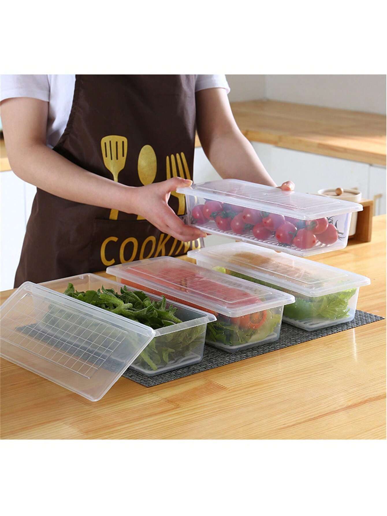 Fridge Storage Box - Pack of 3