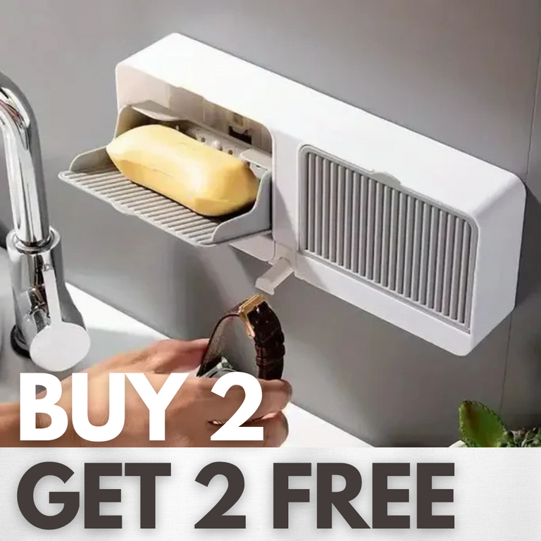 Trendy 2 in 1 Soap Holder - Premium Quality Guaranteed