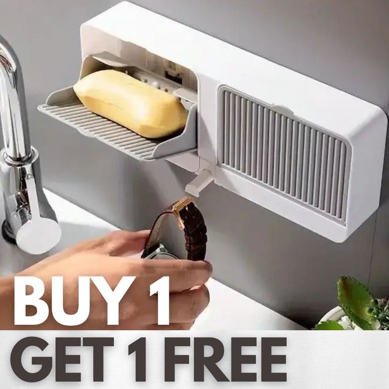 Trendy 2 in 1 Soap Holder - Premium Quality Guaranteed