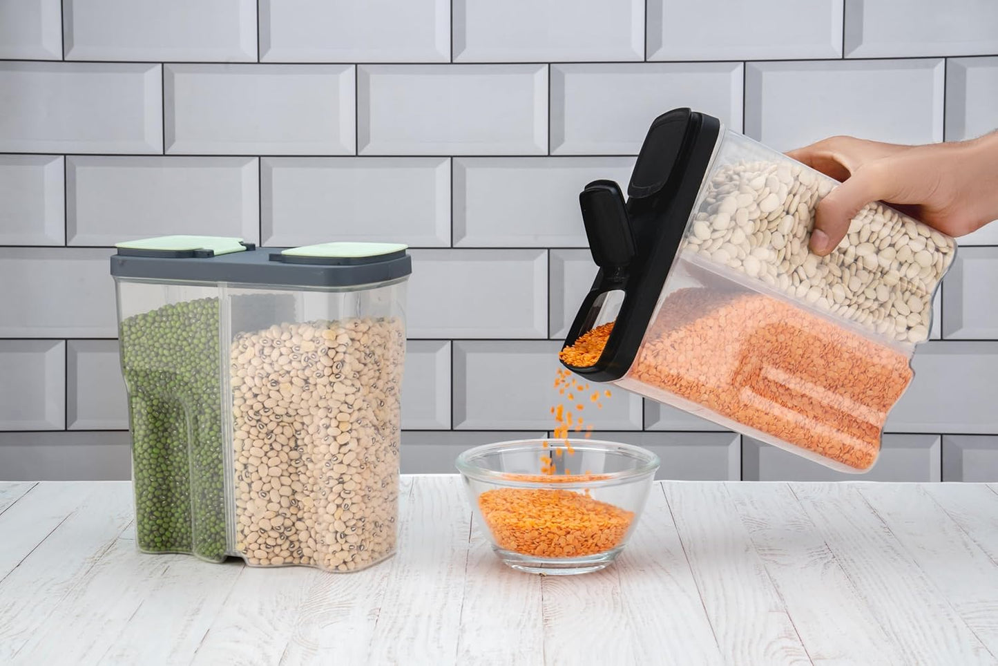 2 in 1 Dal & Pulses Organizer- 2500ml
