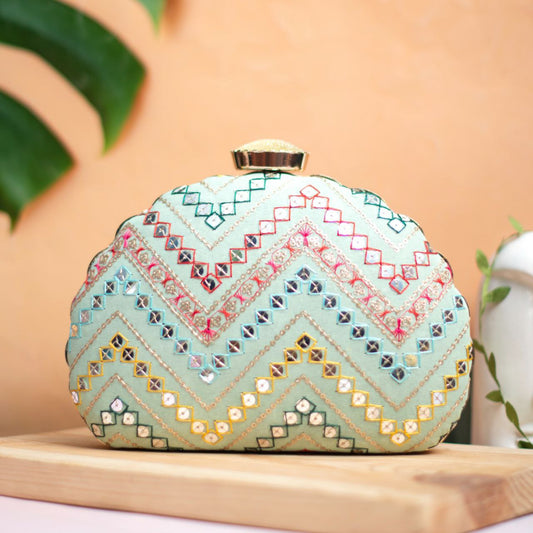 Desi Charm - Stylish Clutch Bag