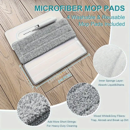 Joymop - Microfibre Mop with Self Clean Bucket
