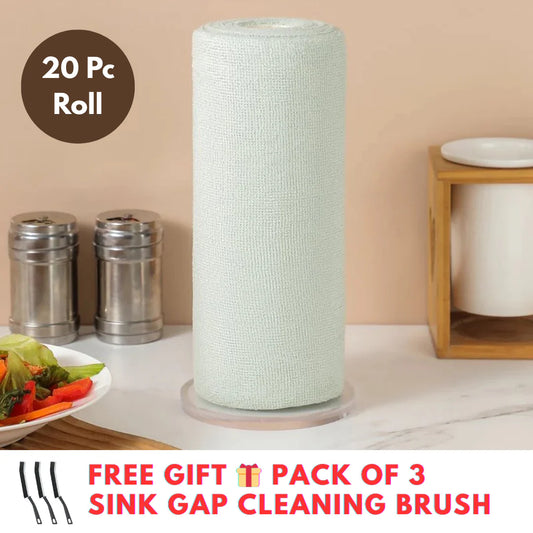 Microfibre Cleaning Cloth Roll - High Quality Guaranteed