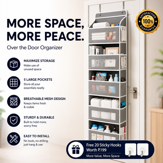 Baby Storage Over-the-Door Organizer