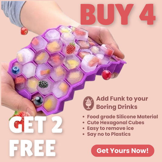 Honeycomb Silicone Ice tray - Premium Quality Guaranteed