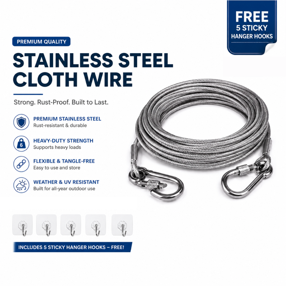 Stainless Steel Cloth Hanging Wire