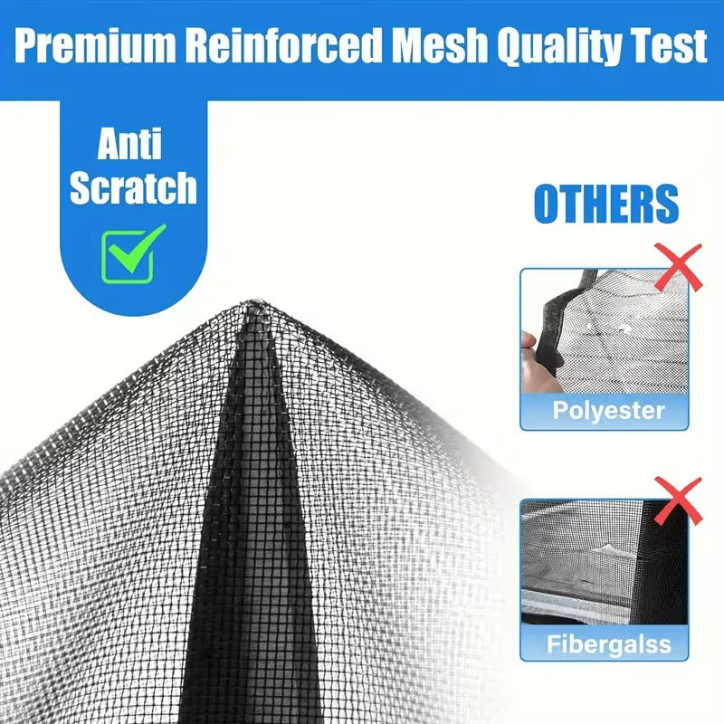 Auto-Closing Magnetic Mosquito Net - For All Door Types