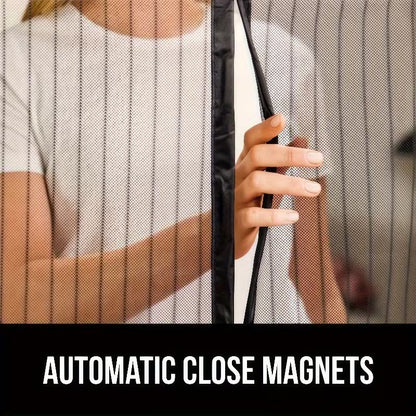 Auto-Closing Magnetic Mosquito Net - For All Door Types