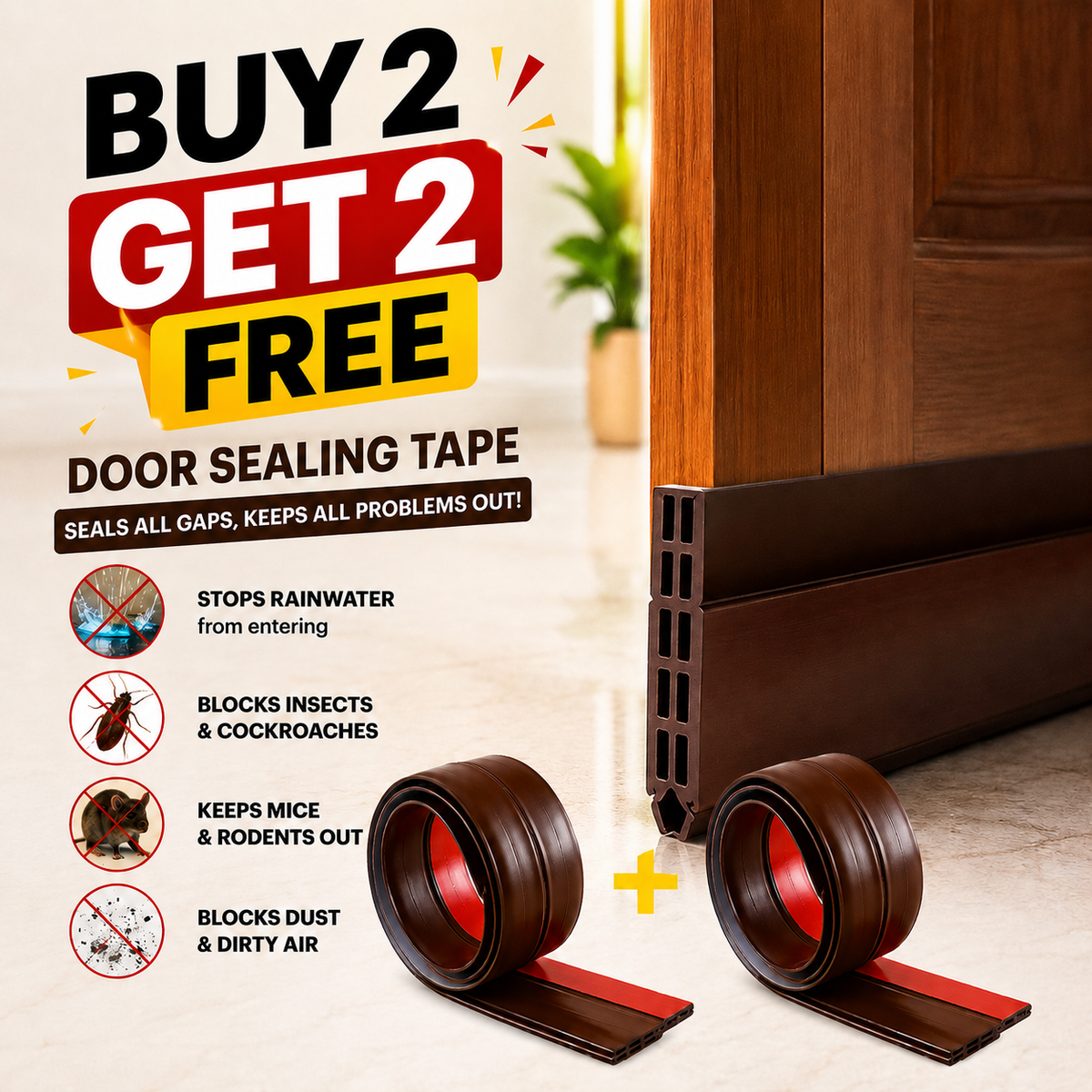 Door Sealing Tape - Premium Quality Guaranteed