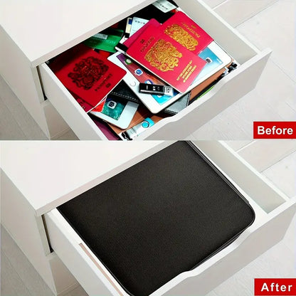 SafeDoc - Document Organiser Bag with Free Toiletry Bag