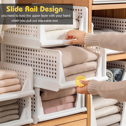 Stackable Wardrobe Organizer - Premium Quality