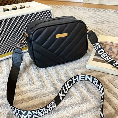Elegant Harmony - Premium Quilted Sling Bag