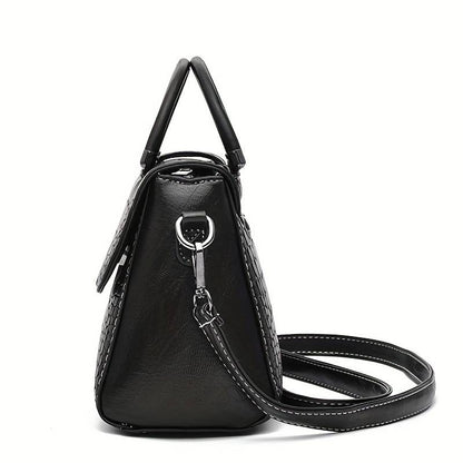 Elite Bask - Luxury Crocodile Leather Sling Bag