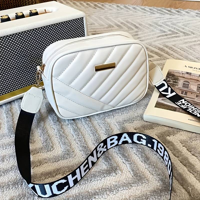 Elegant Harmony - Premium Quilted Sling Bag