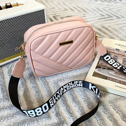 Elegant Harmony - Premium Quilted Sling Bag