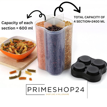 4 in 1 Dal & Pulses organiser - BPA Free