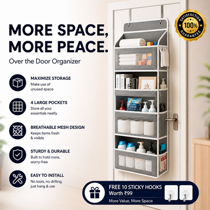 Baby Storage Over-the-Door Organizer